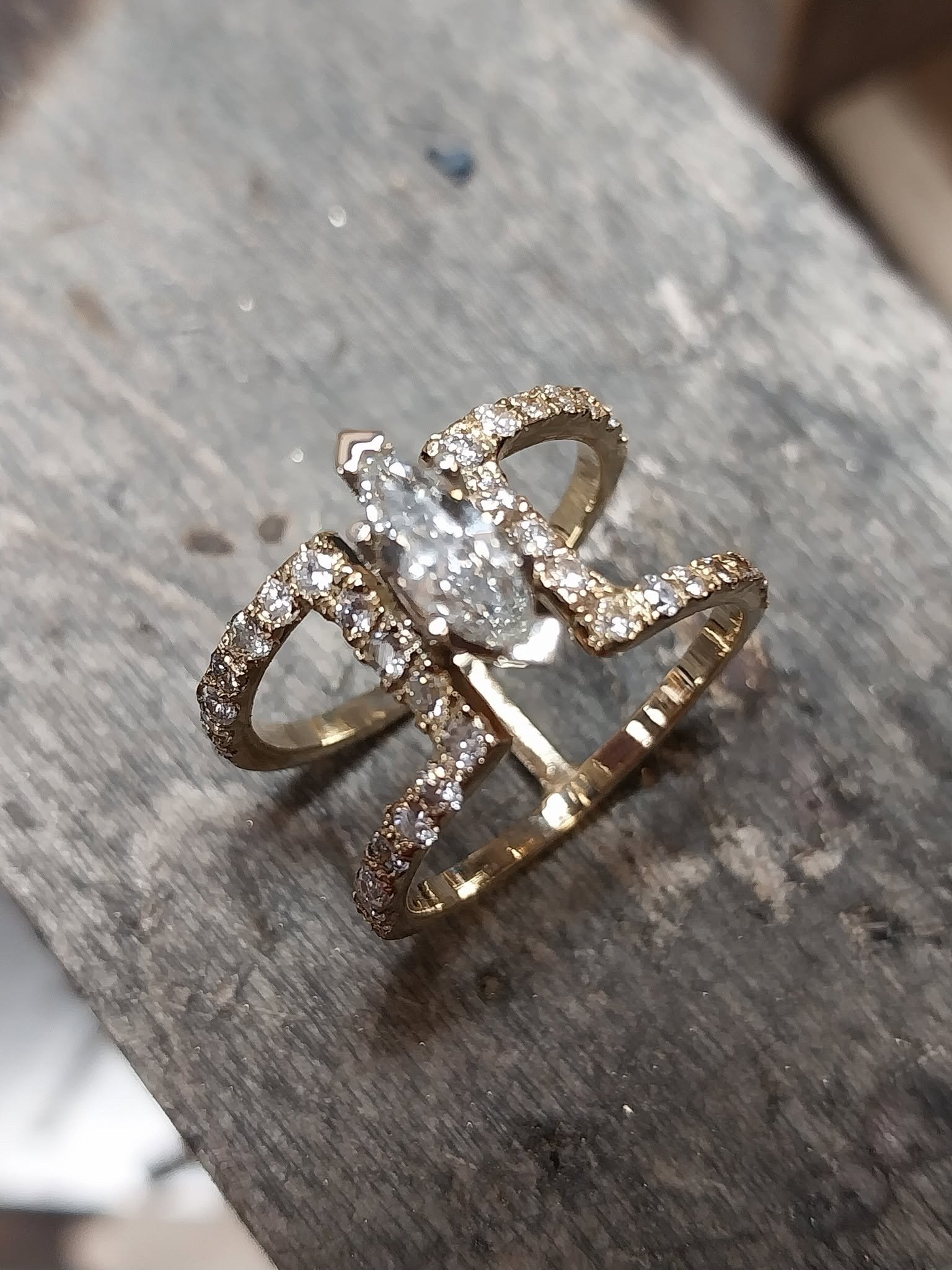 Custom ring by Stephen Shannon Jewelers